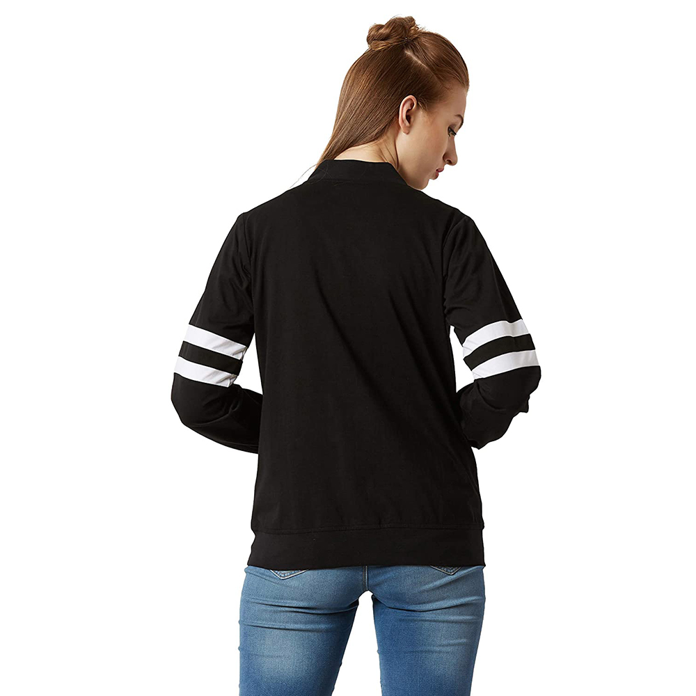 Hestic Sports Wear women bomber jacket wholesale winter ladies sports jacket custom print streetwear unisex floral bomber jackets